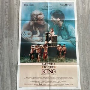 Farewell to the King original movie poster